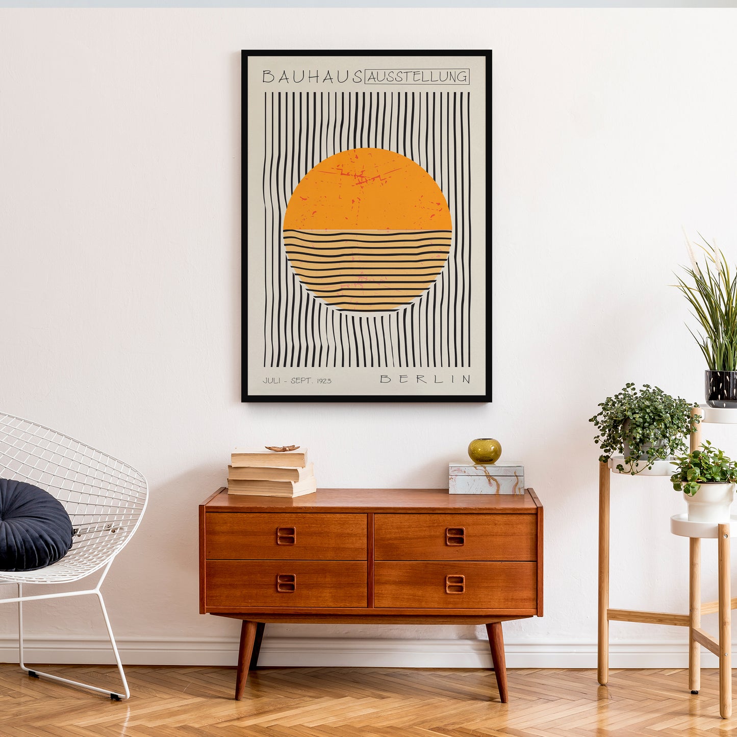 Bauhaus Sunset Berlin Poster