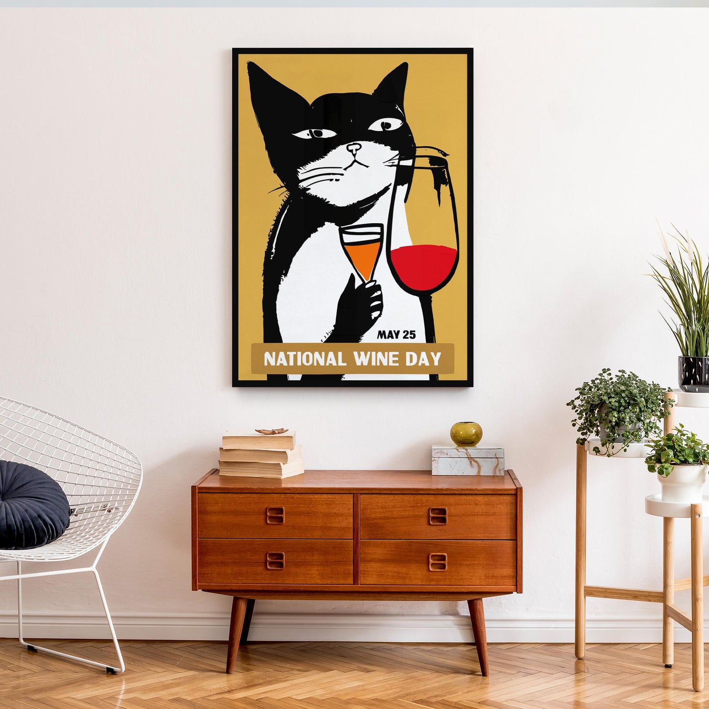 Wine Day Art Print