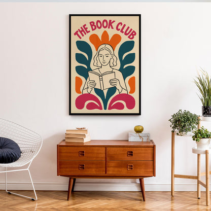 Book Club Wall Art Print