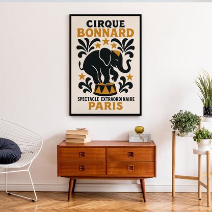 Cirque Bonnard Elephant Poster