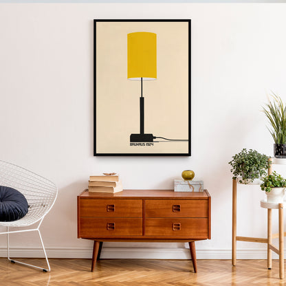 Bauhaus 1924 Lamp Poster