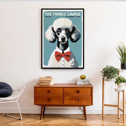 The Poodle Lounge Jazz Poster