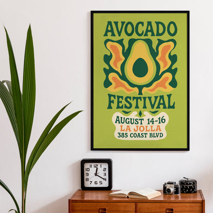 Avocado Festival La Jolla Poster