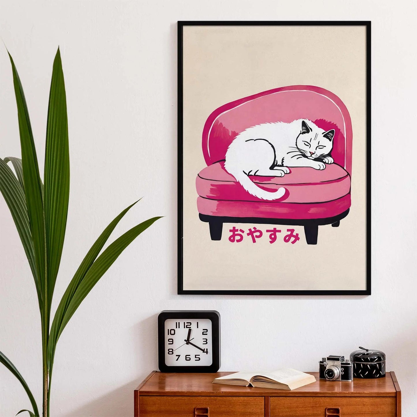 Japanese Cat Wall Art