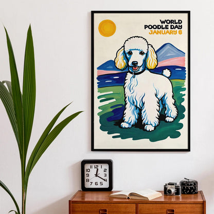 World Poodle Day January 6 Poster