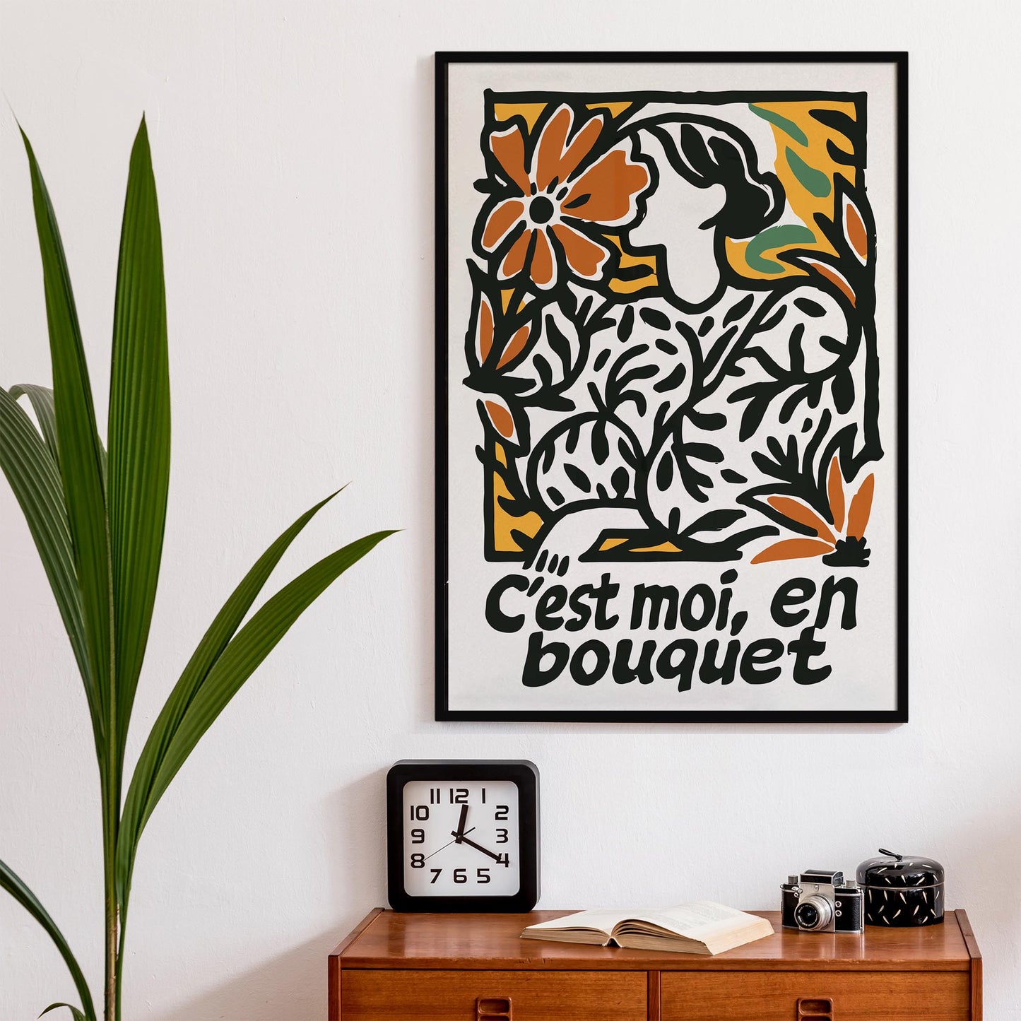 Floral Muse Art Print