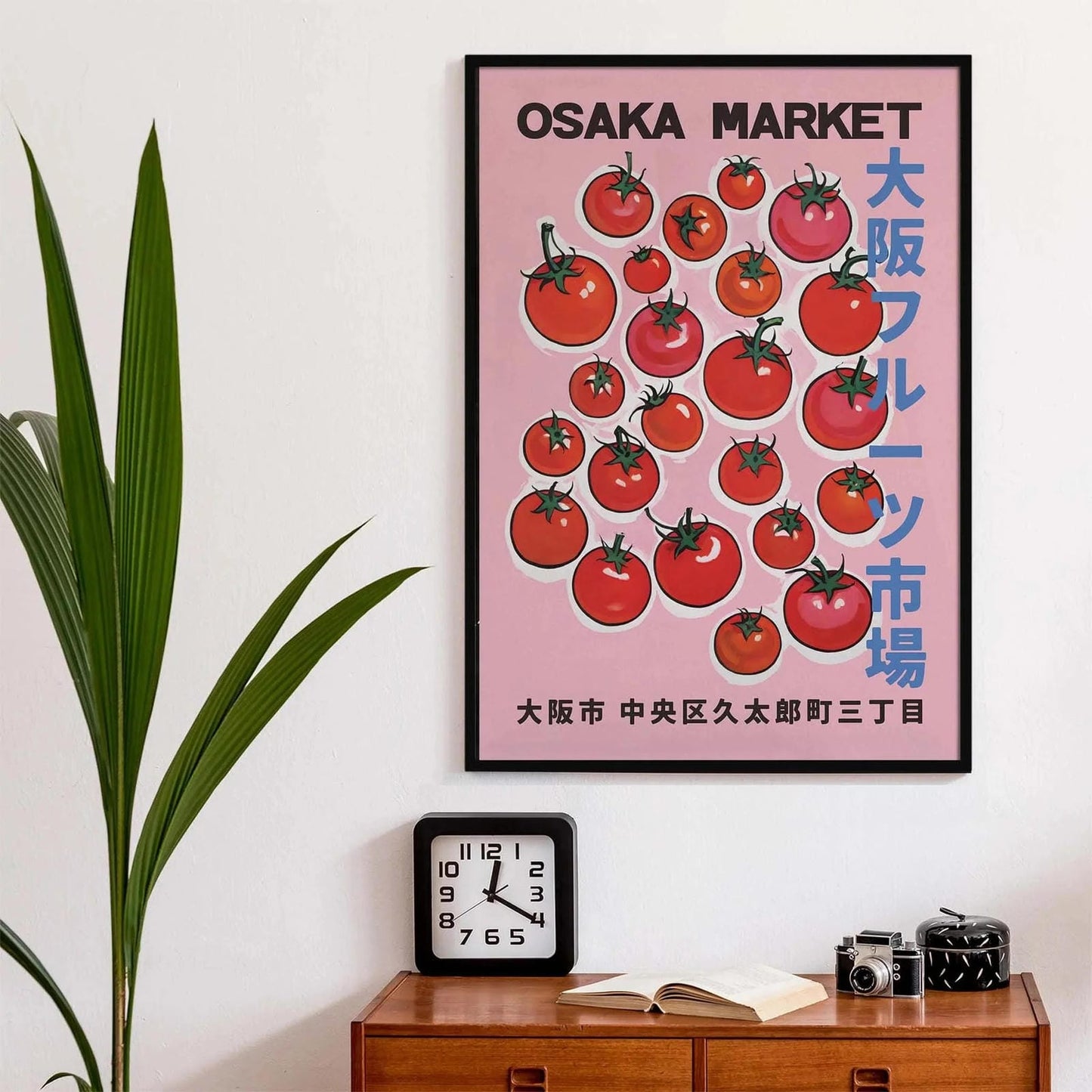 Osaka Fruit Market Poster