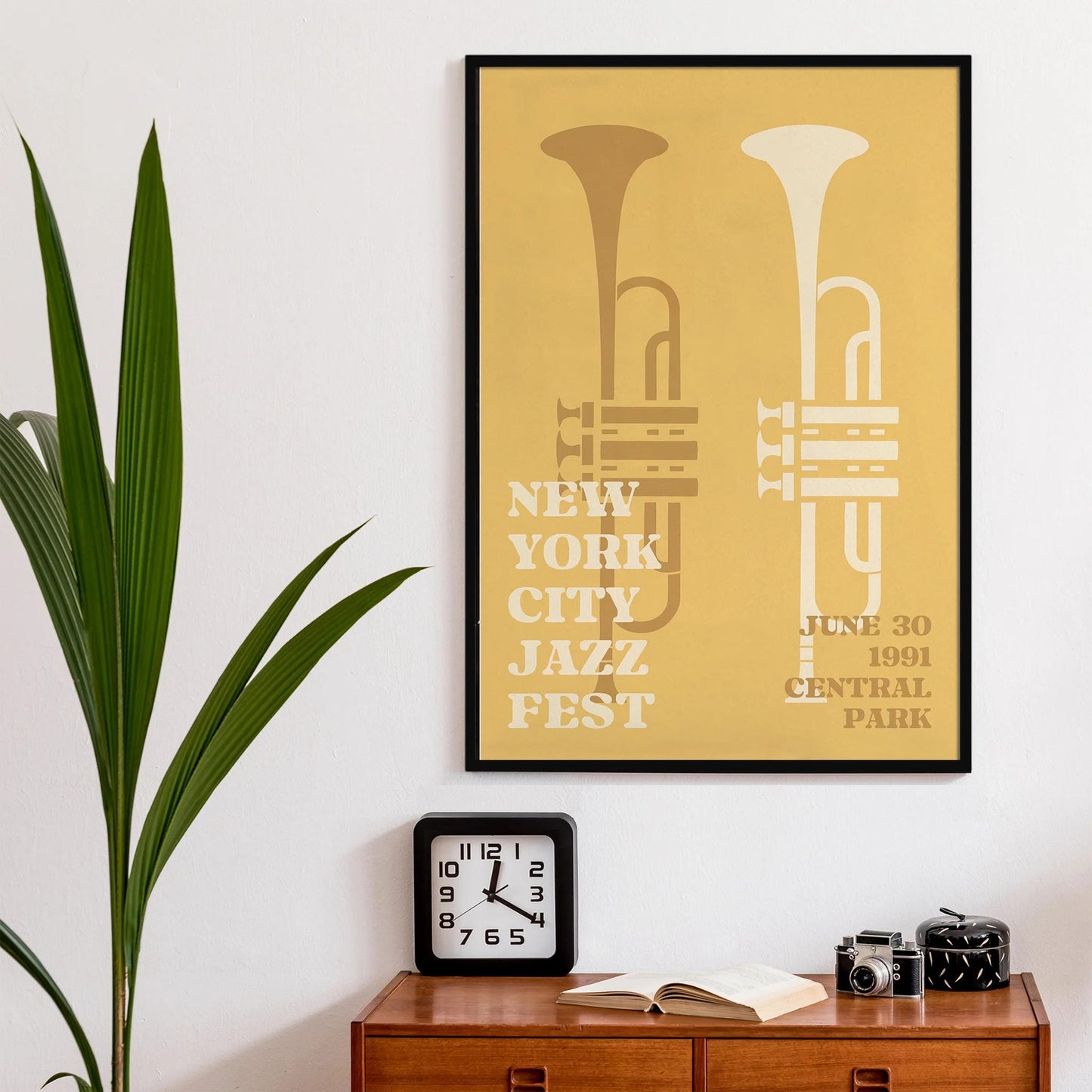 New York Jazz Music Poster Print