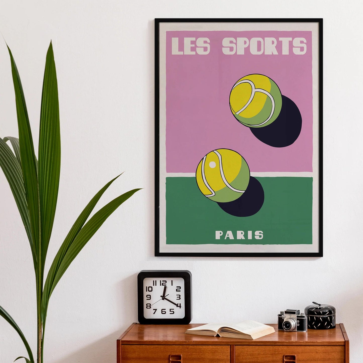 Les Sports Tennis Paris Wall Art