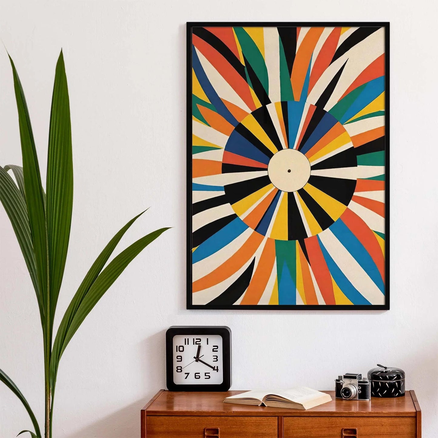 Color Burst Vinyl Poster