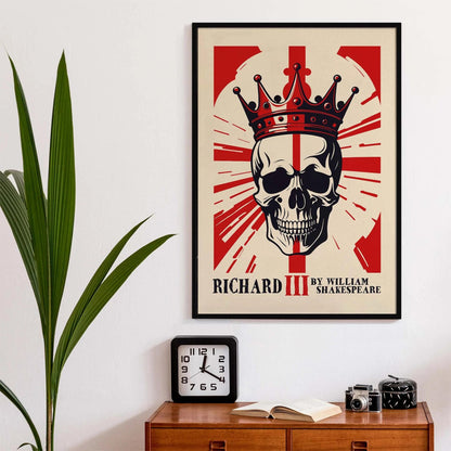 Shakespeare Crown Wall Art