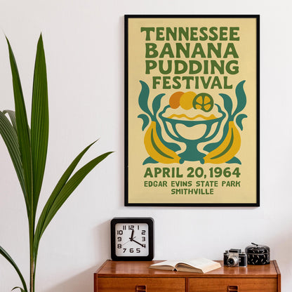 Banana Pudding Festival Poster