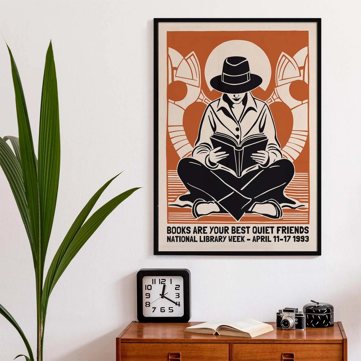 1993 Reading Reflection Wall Art