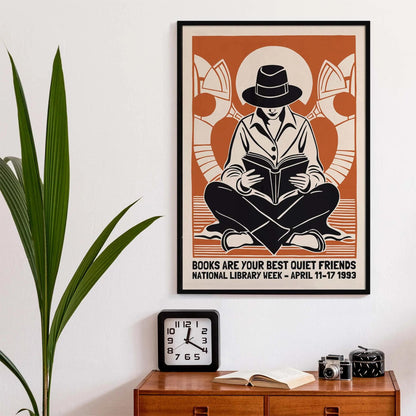 1993 Reading Reflection Wall Art