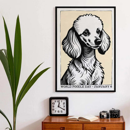 World Poodle Day Art Print