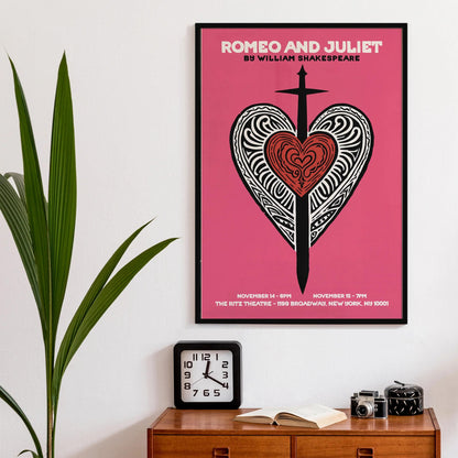 Bold Romeo and Juliet Art Print