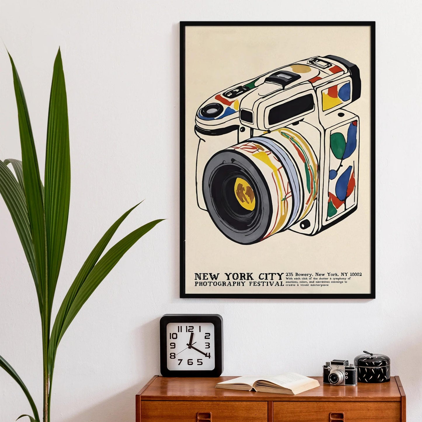 NYC Photography Festival Camera Poster