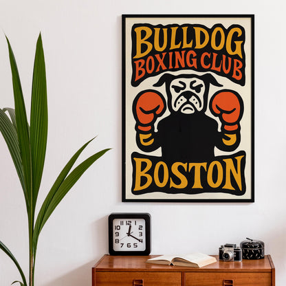 Bulldog Boxing Club Poster