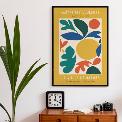 Homage to Matisse Cut Outs Art Print 2025