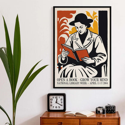 Grow Your Mind Library Week Poster