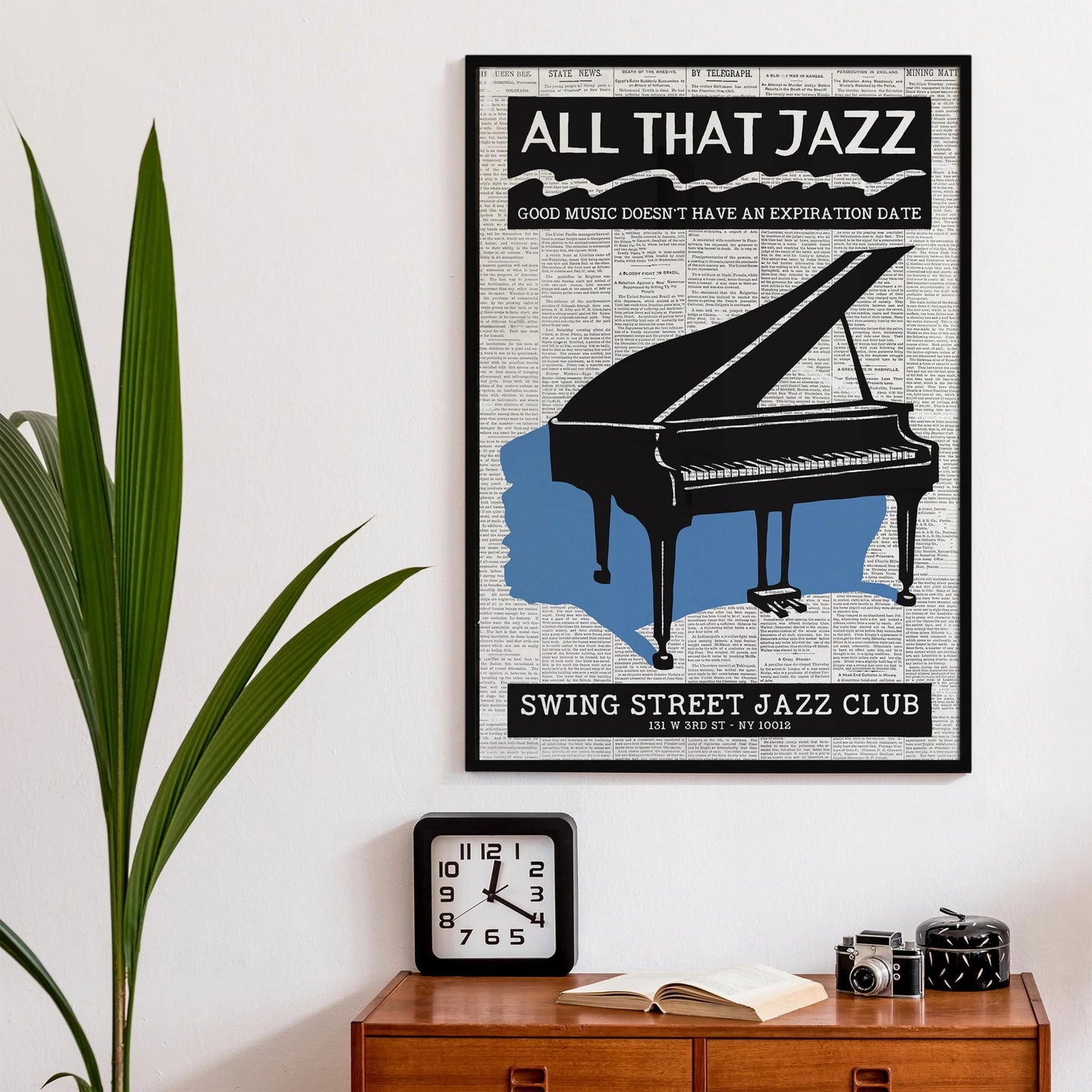 Swing Street Jazz Club Poster