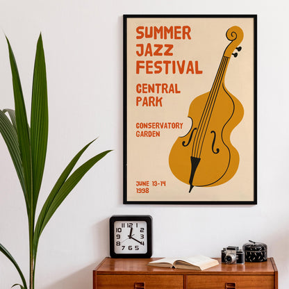Summer Jazz Festival Poster