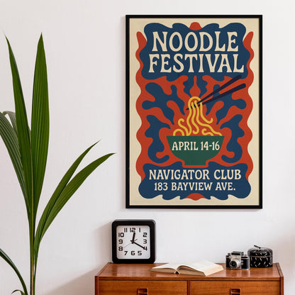 Noodle Festival Wall Art