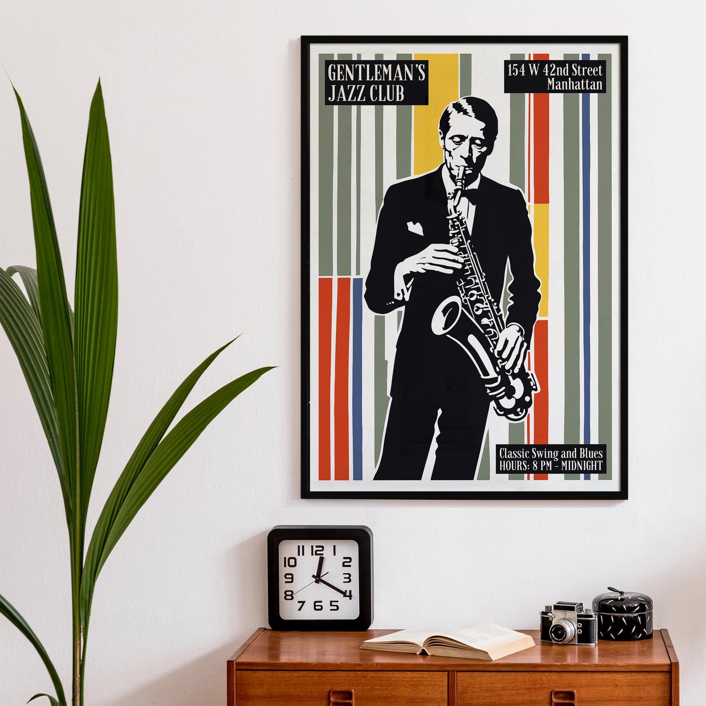 Gentleman's Jazz Club Poster