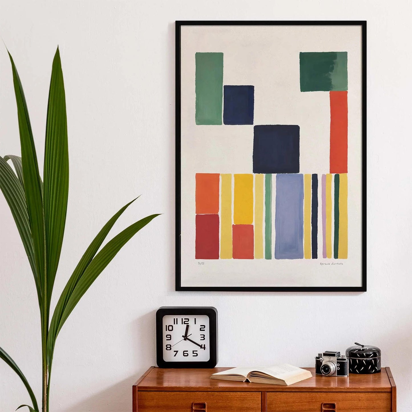 Modern Shapes Art Print