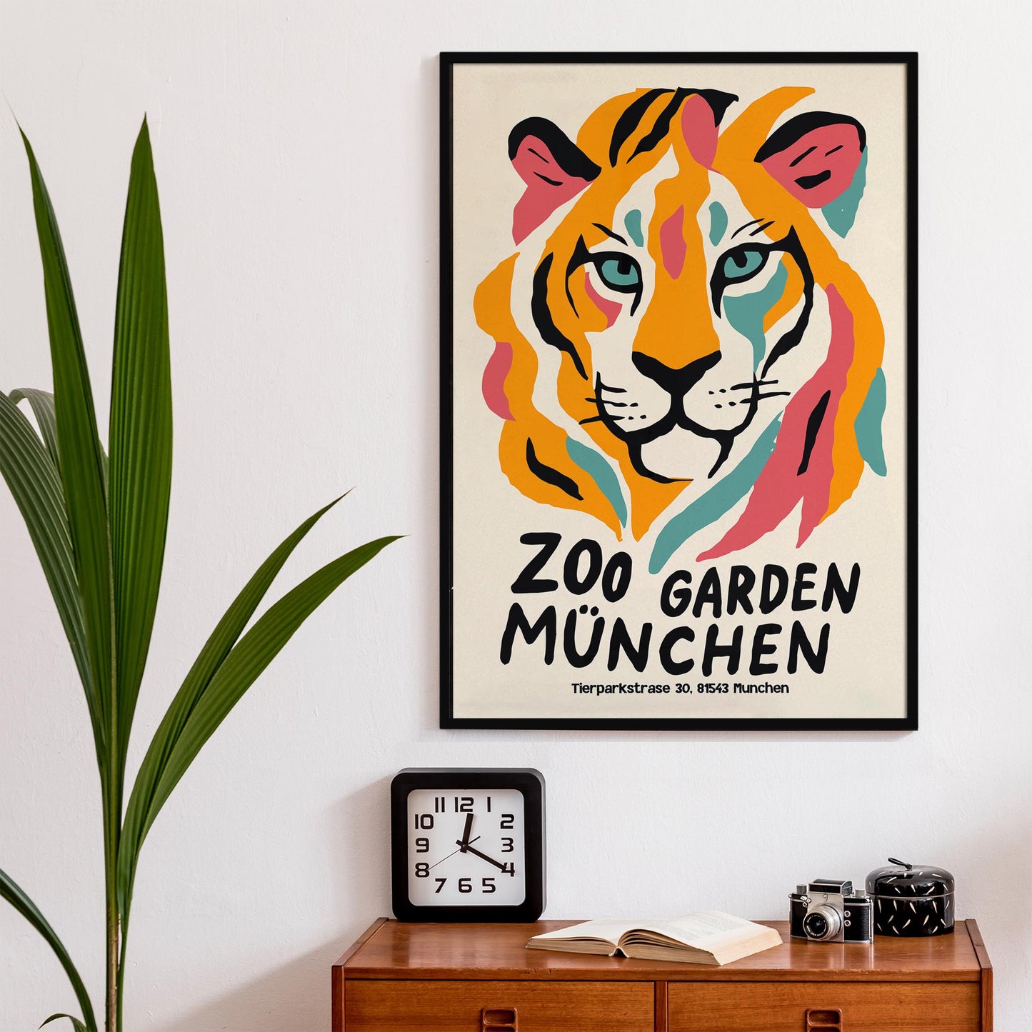 Munich Zoo Wall Art Poster