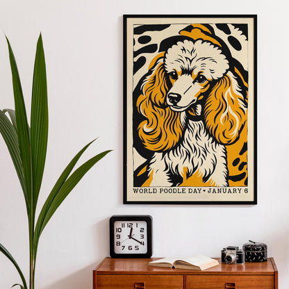 World Poodle Day Poster Print