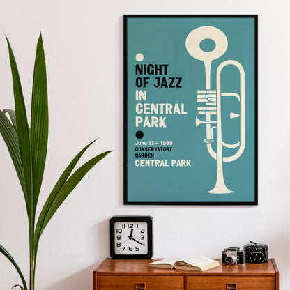 1999 Retro Jazz Festival Poster