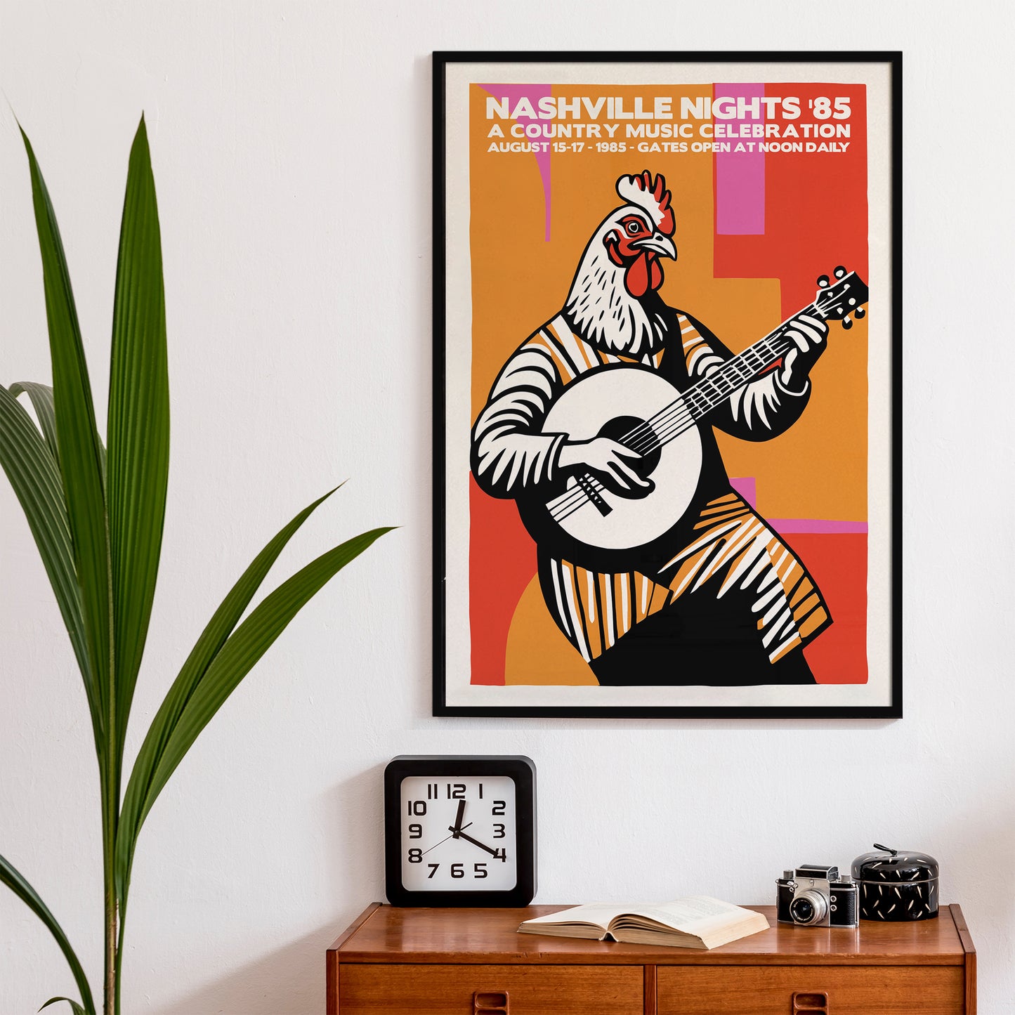 Nashville Nights 1985 Country Poster