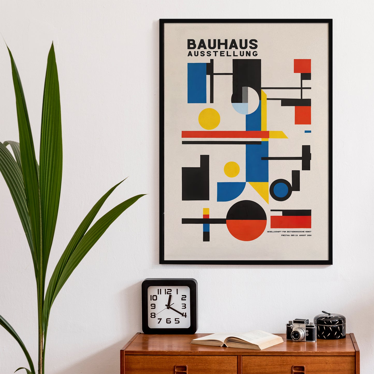 Bauhaus 1914 Abstract Shapes Poster