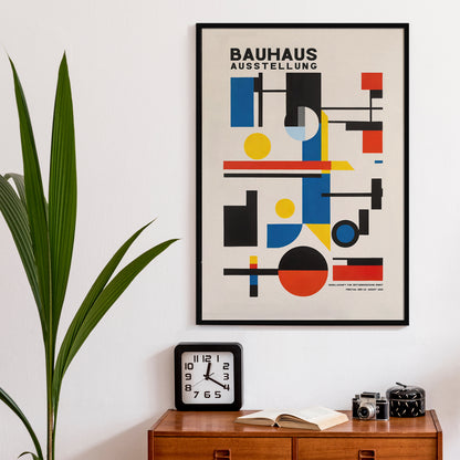 Bauhaus 1914 Abstract Shapes Poster