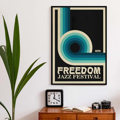 Freedom Jazz Festival 1970 Poster