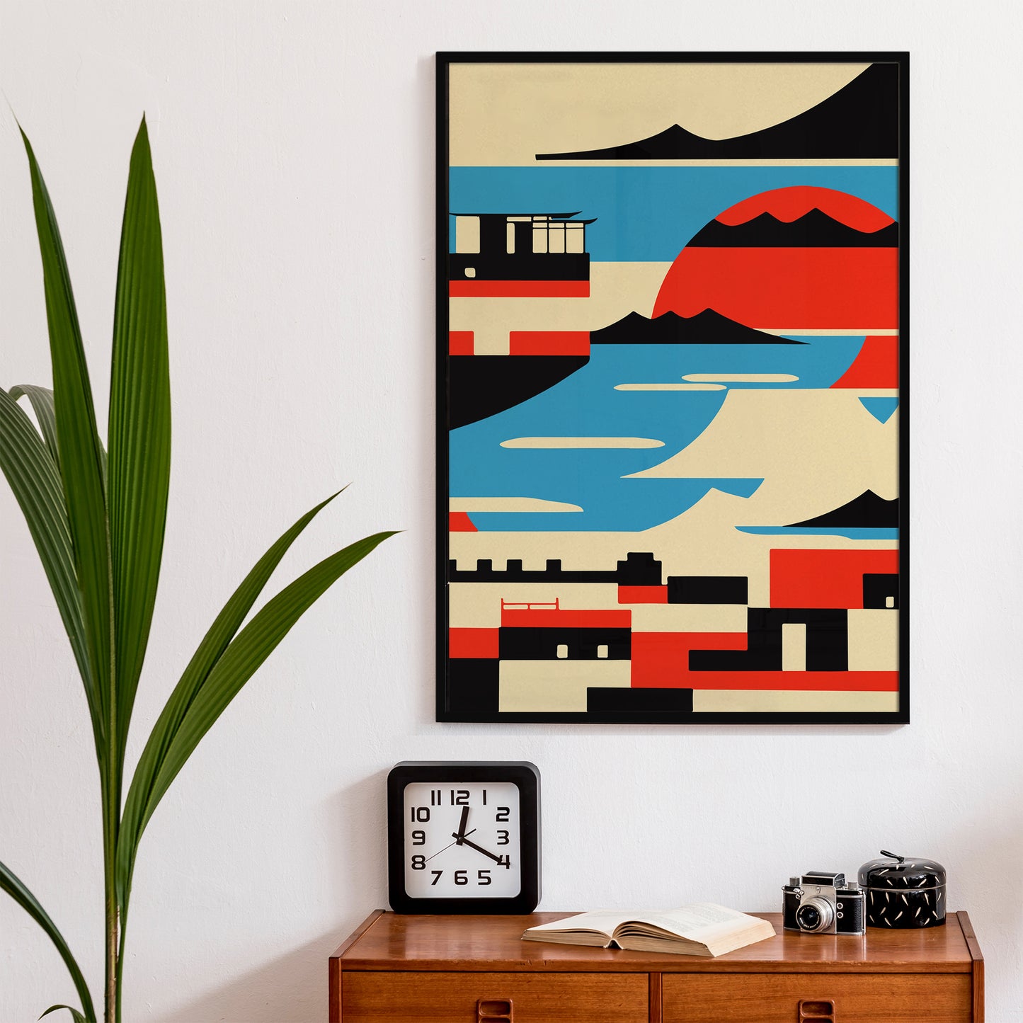 Geometric Japan Art Print