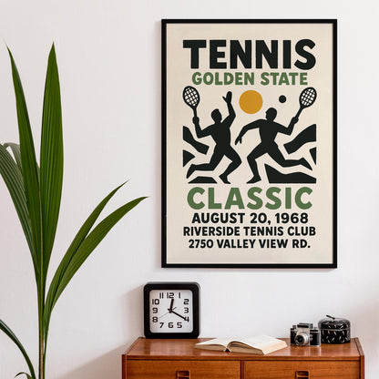 Tennis Classic Poster Print
