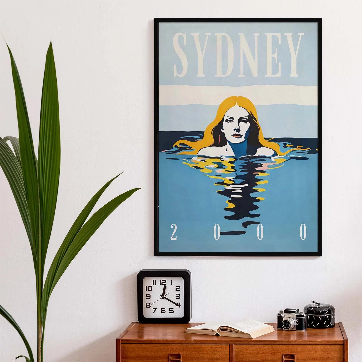 Sydney 2000 Swimmer Poster Print