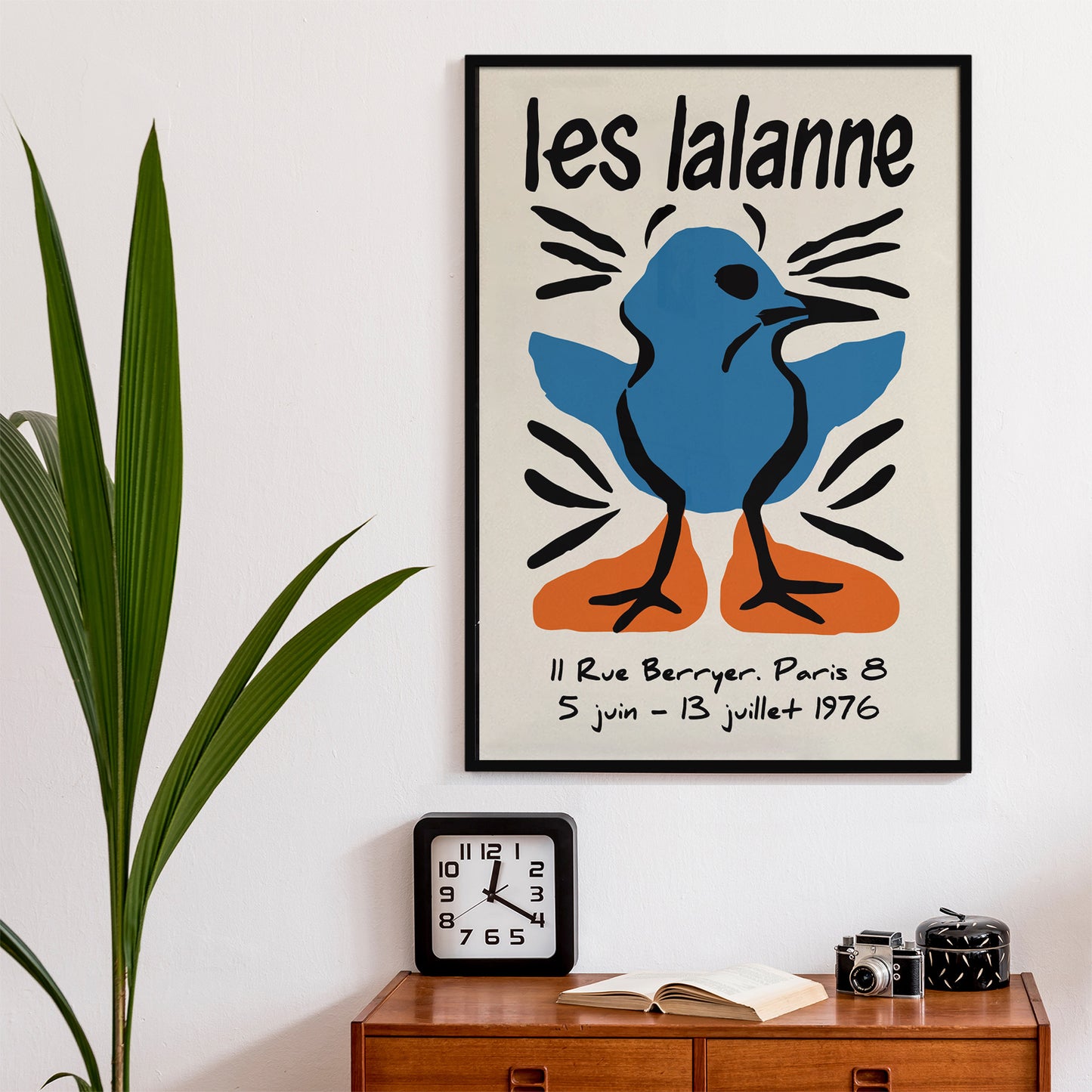 Les Lalanne Paris 1976 Exhibition Poster