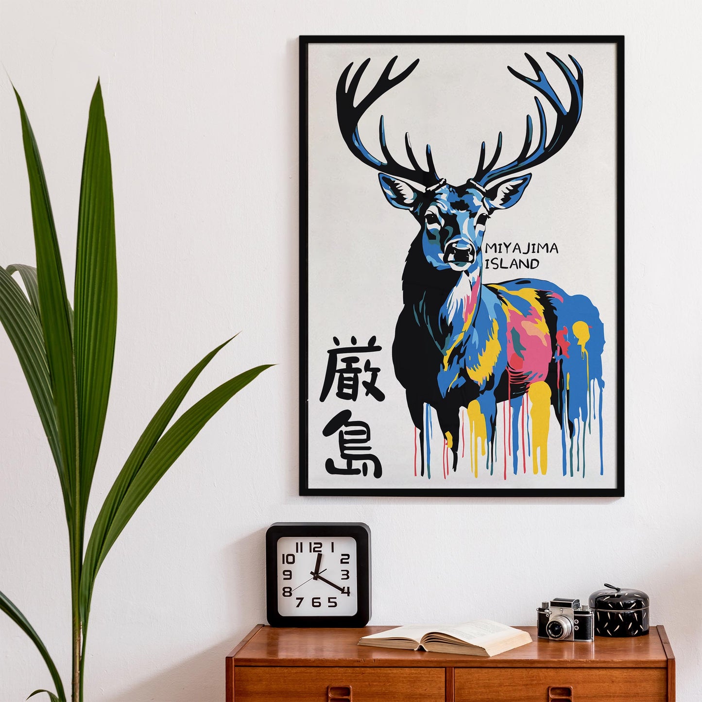 Miyajima Island Deer Print