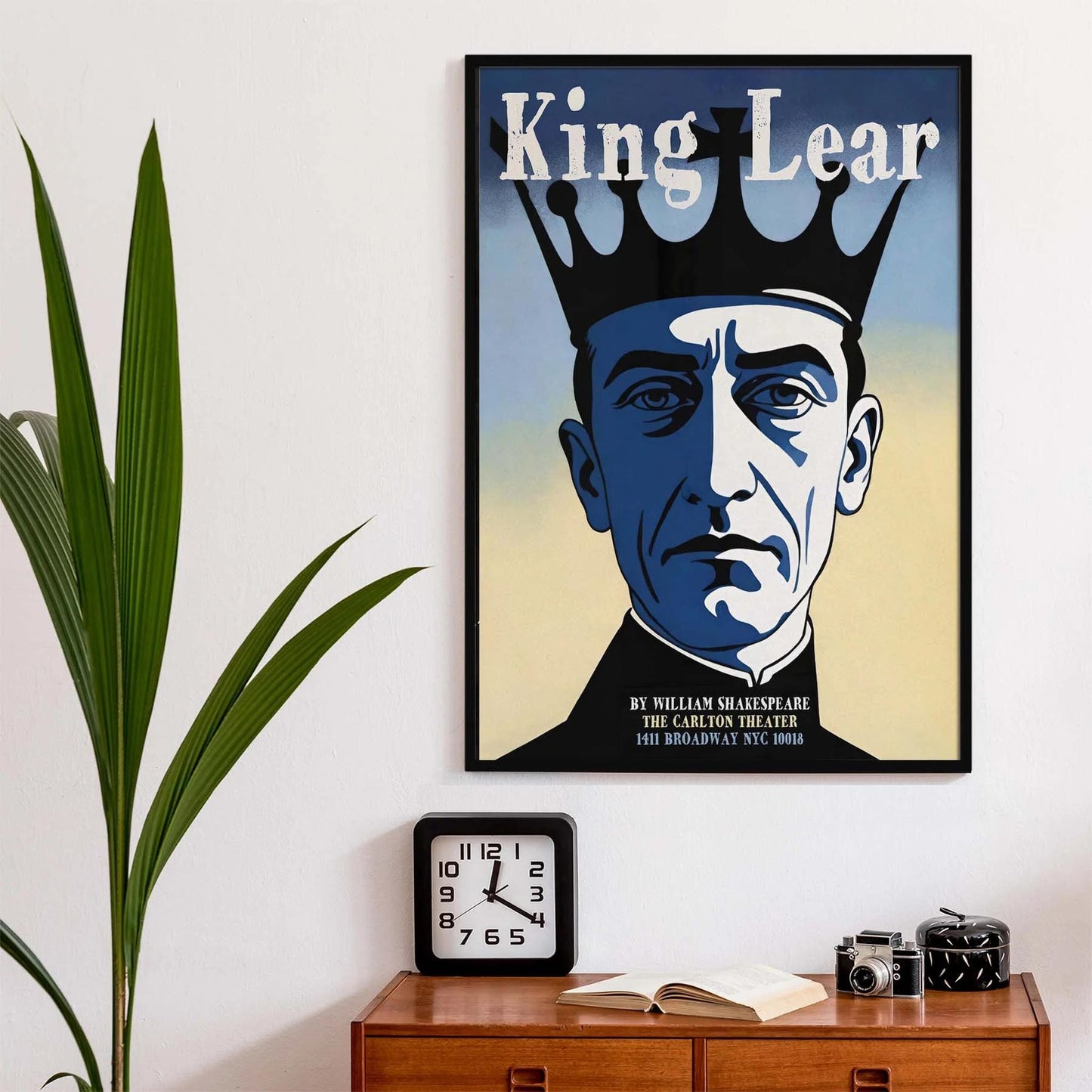 King Lear Crown Poster Print