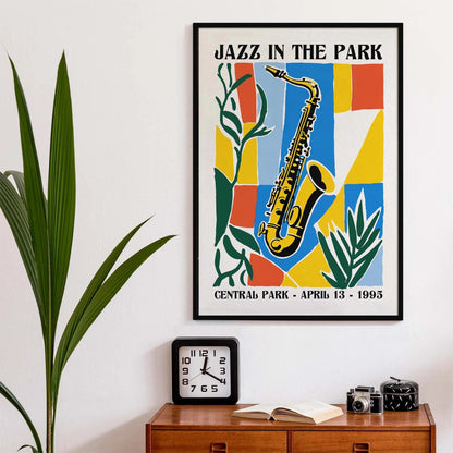 Central Park Jazz Wall Art