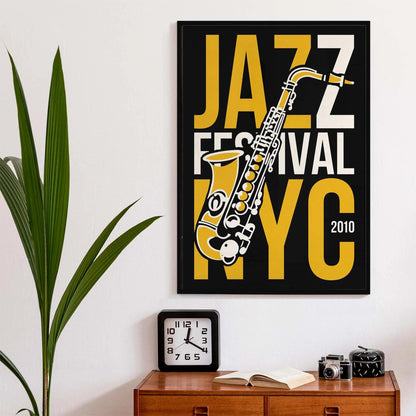 NYC Jazz Festival Poster Print