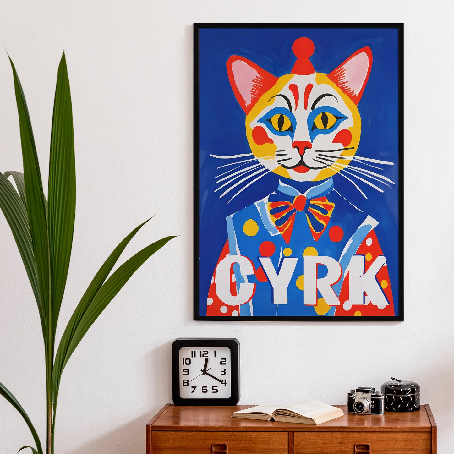 Retro European Circus Poster Print