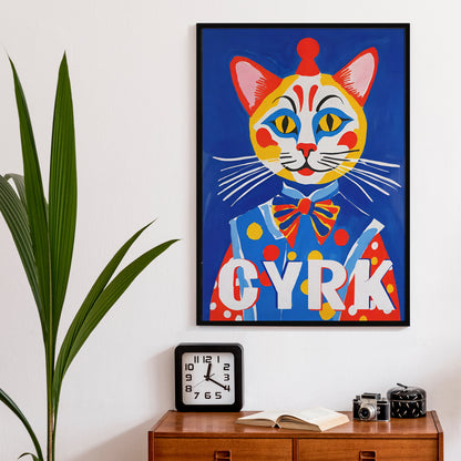 Retro European Circus Poster Print