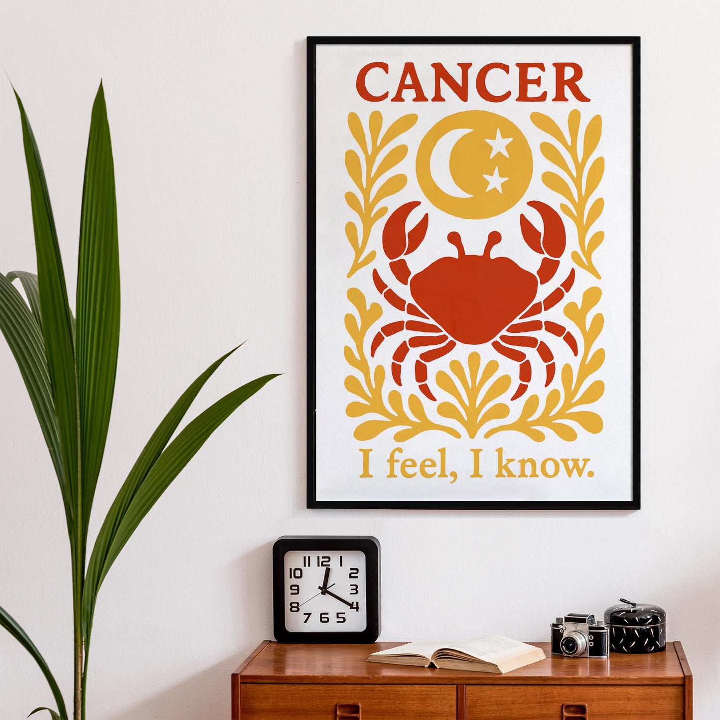 Cancer Zodiac Poster Wall Art