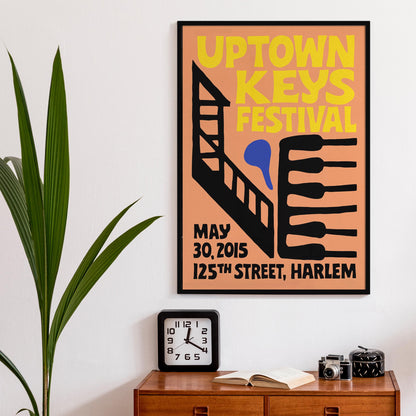 Uptown Keys Festival Poster
