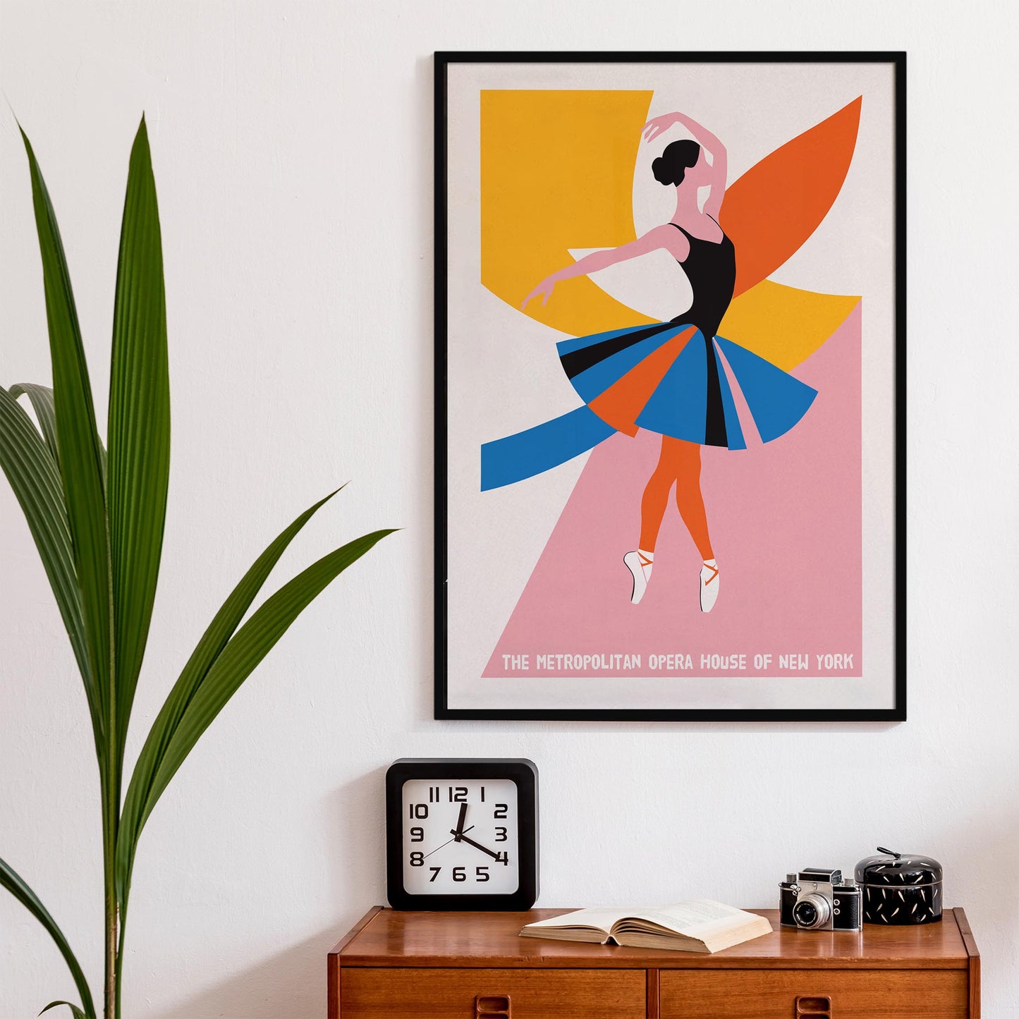 Ballerina Modern Art Print
