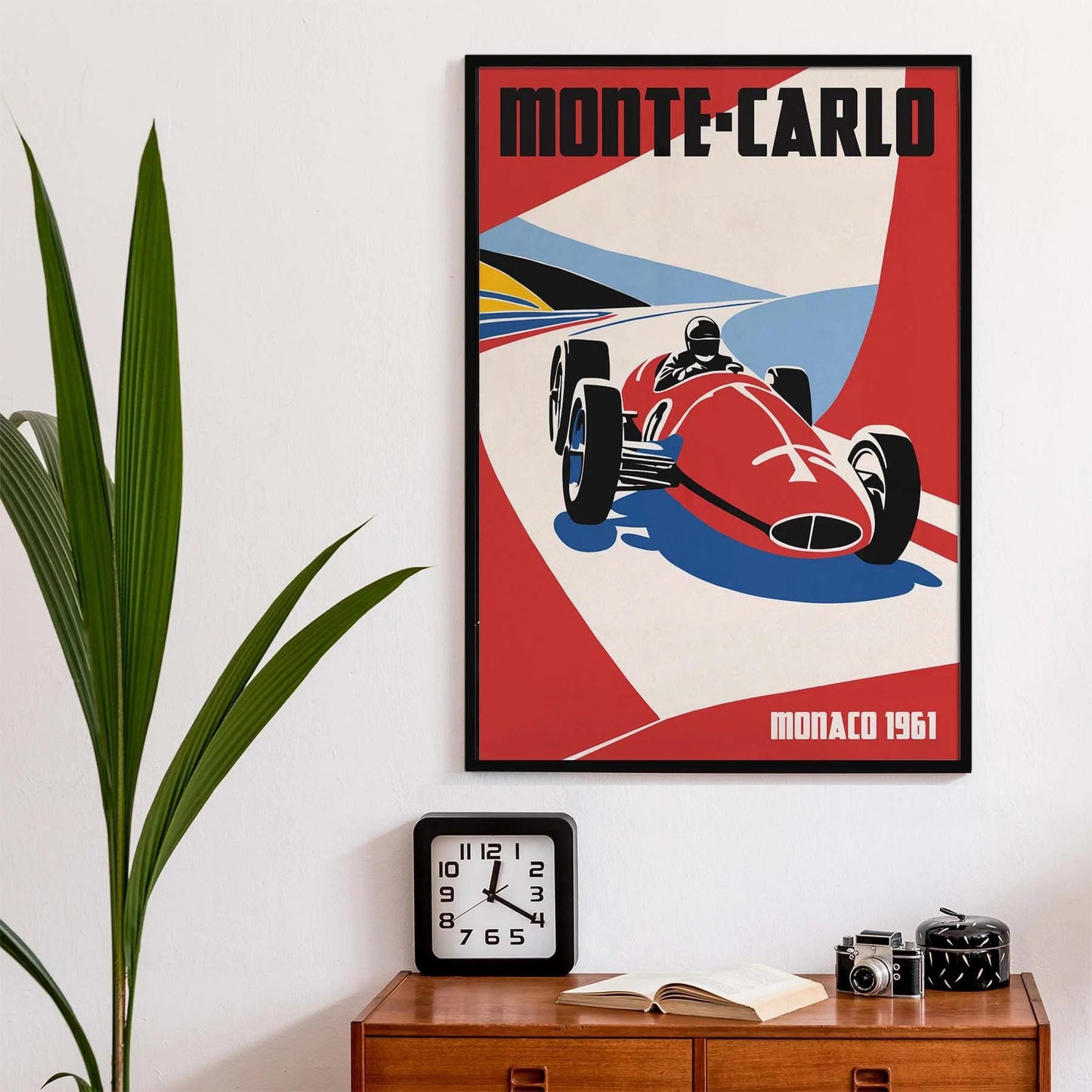 Monte-Carlo Vintage Race Print